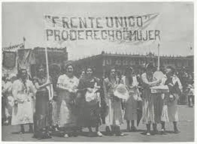 Frente Único Pro Derechos de la Mujer. Fotografía: Wikimedia Commons.