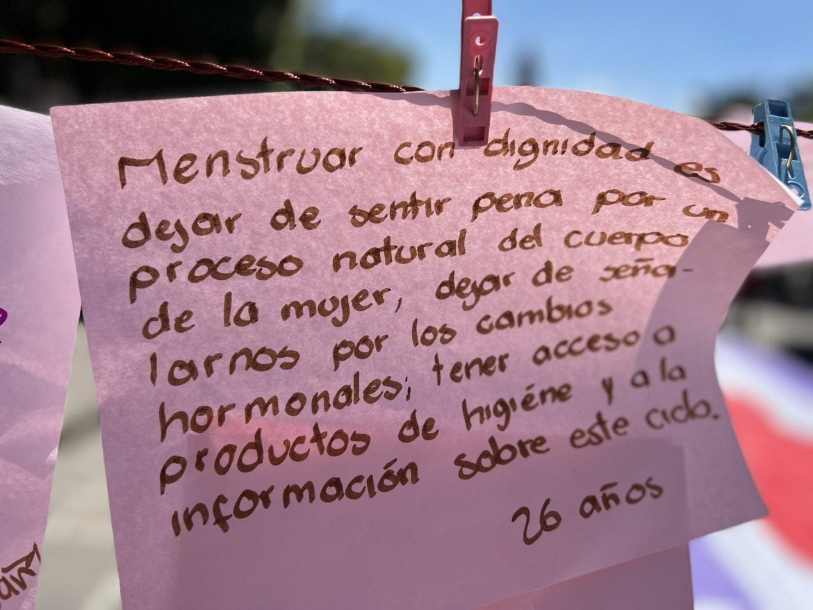 Fotografía: Twitter @ColectivaMapas Fotografía: Twitter @ColectivaMapas