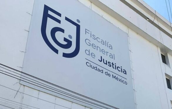 Fotografía: Fiscalía General de Justicia de la CDMX.