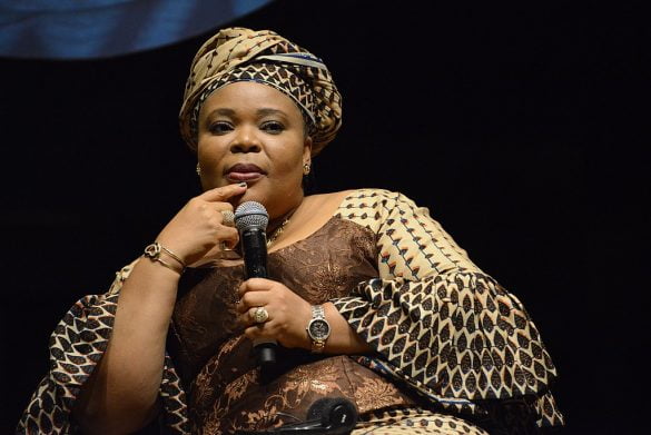 Leymah Gbowee, una de las principales impulsoras del movimiento Acción Masiva por la Paz de las Mujeres de Liberia que logró terminar con una guerra civil en su país. Fotografía: Wikimedia Commons