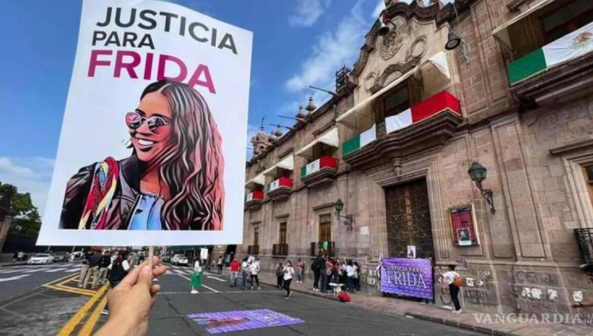 Manifestación por el caso de Frida Santamaría en meses pasados. Cortesía: Eduardo Santamaría.