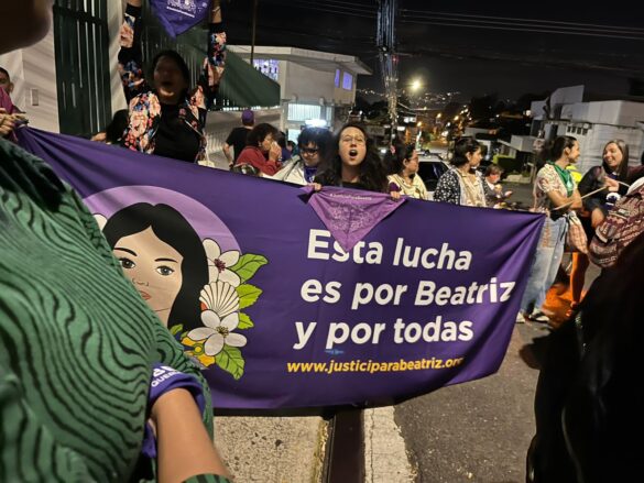 Fotografía: Organizaciones representantes de Beatriz.