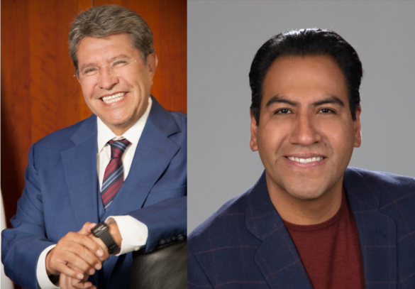 Las Constituyentes Mx señalan a Ricardo Monreal y Eduardo Ramírez, de Morena, por frenar el avance de la 3 de 3 en comisiones del Senado. Fotografía: Especial