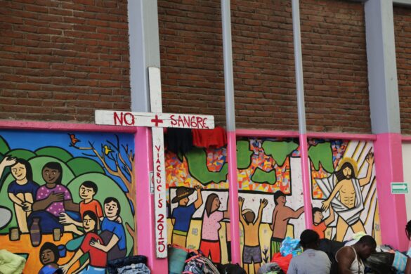 Instalaciones de CAFEMIN, Casa de Acogida para personas migrantes ubicada en la Ciudad de México. CIMACFoto: Diana Hernández Gómez