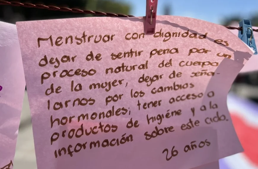Licencia Menstrual en Oaxaca, apenas un pequeño paso para la menstruación digna: Tania Siglinde