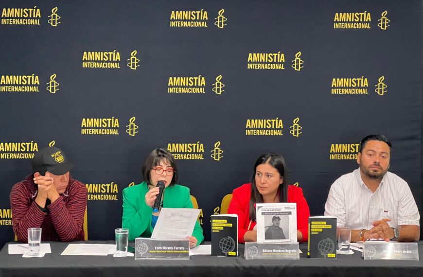 Mujeres transforman realidades en DDHH, ante deuda del Estado mexicano: Amnistía Internacional