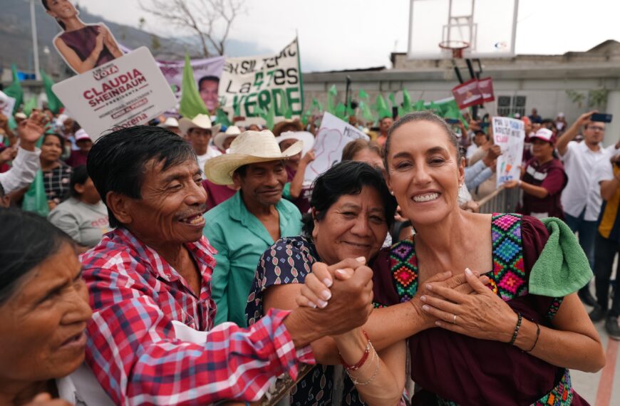 Retén en Sierra de Chiapas contra Sheinbaum alerta situación de candidatas locales