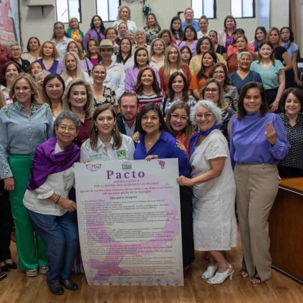 De cara a elecciones 2024, firman acuerdo político por una agenda feminista en Sonora
