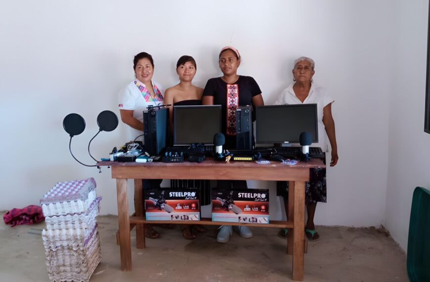 La primera concesión de radio otorgada a mujeres afro