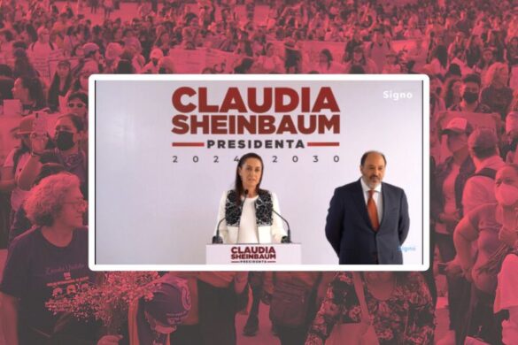 Claudia Sheinbaum habla de la agenda de las mujeres
