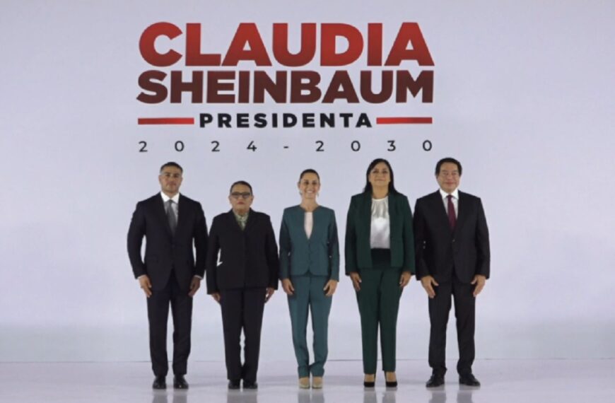 Segunda al mando en México será otra mujer. Se completa gabinete