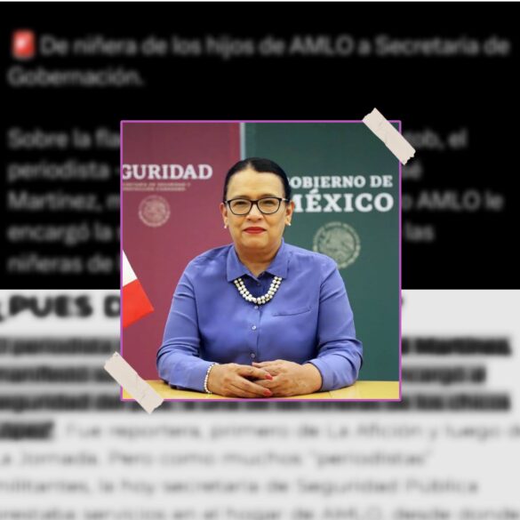 "De niñera a secretaria de la Segob": ¿Qué pasó con Rosa Icela?