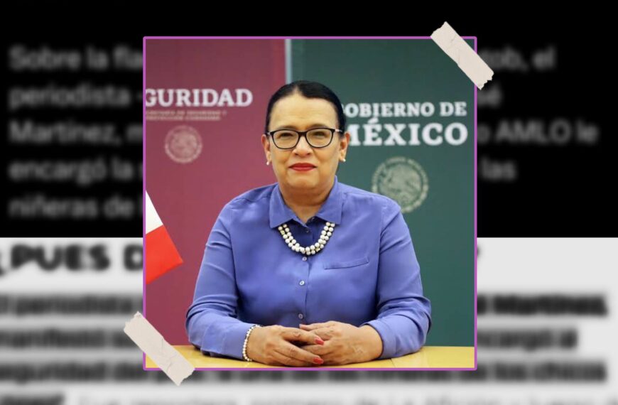 "De niñera a secretaria de la Segob": ¿Qué pasó con Rosa Icela?