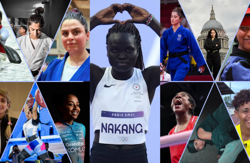 Ellas son las 13 atletas del Equipo Olímpico de Refugiados en París 2024