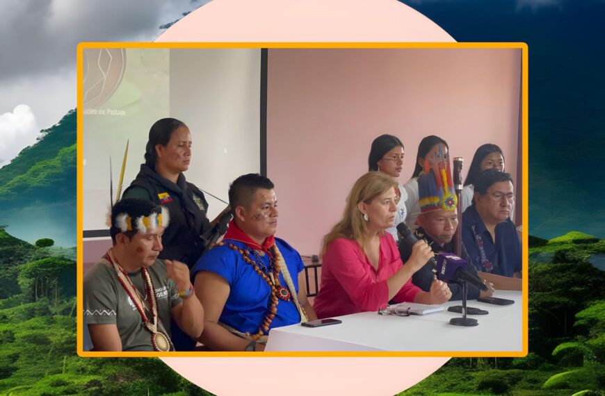 Las Warmis, defensoras del Amazonas en Ecuador resisten contra el extractivismo