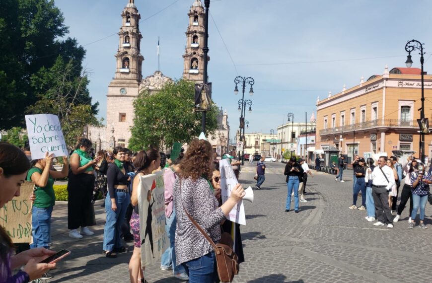Última Hora. Protestas en Congreso Aguascalientes ante iniciativa regresiva de aborto