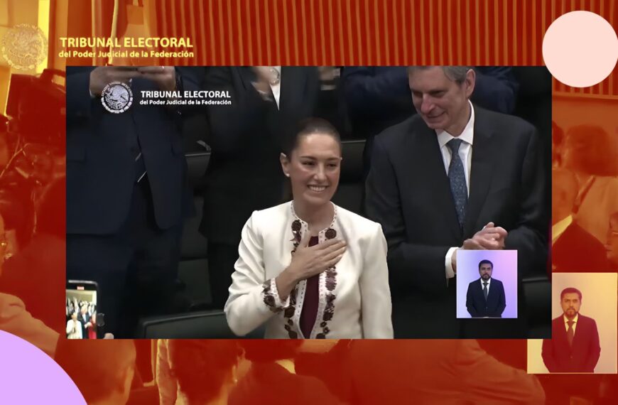 Sheinbaum, legalmente presidenta de México. «Un triunfo para el feminismo internacional»: Soto