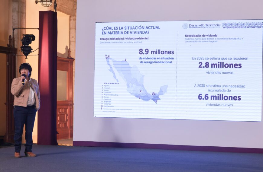 Sheinbaum anuncia programa de vivienda. Beneficiaría a jefas de familia, indígenas y estudiantes