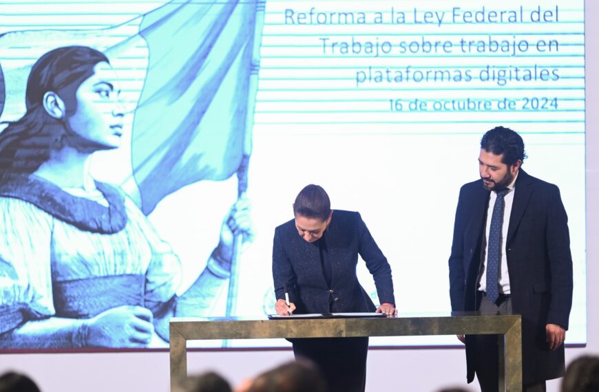 Afiliarán a 5 millones de trabajadoras de plataformas digitales al IMSS y sus beneficios