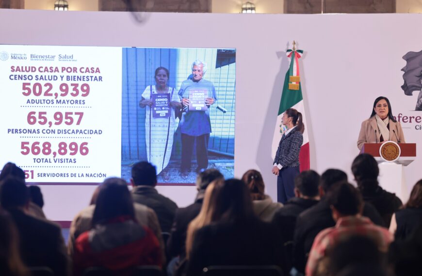 Van 700 mil mujeres inscritas en pensión de Sheinbaum. Dan resultados de becas
