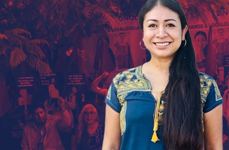 A Seis meses de la desaparición de Sandra Domínguez, defensora y abogada Ayuuk, exigen encontrarla con vida