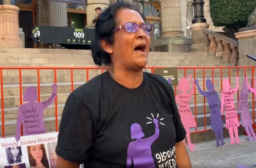 La digna rabia de una madre el 25N. Lorena tras 10 años del feminicidio de Fátima