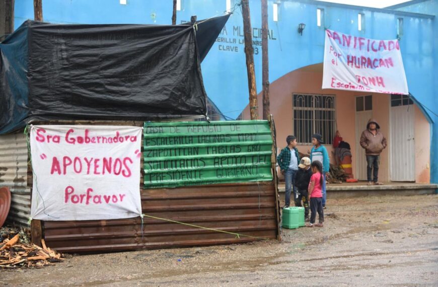 Que no eliminen la emergencia. La Montaña en Guerrero aún necesita ayuda tras huracanes