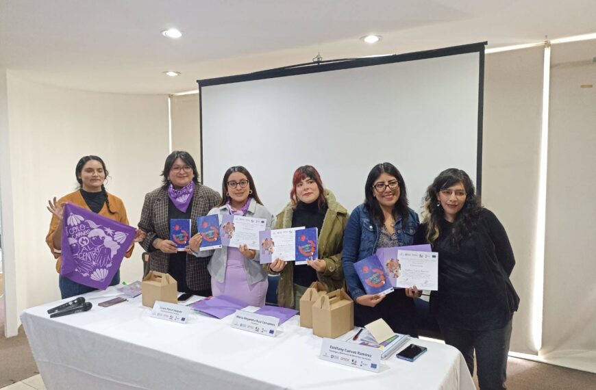 Lúminas Centro de Derechos Humanos presenta el fanzine «Tejiendo Redes de Cuidado entre Defensoras y Periodistas»