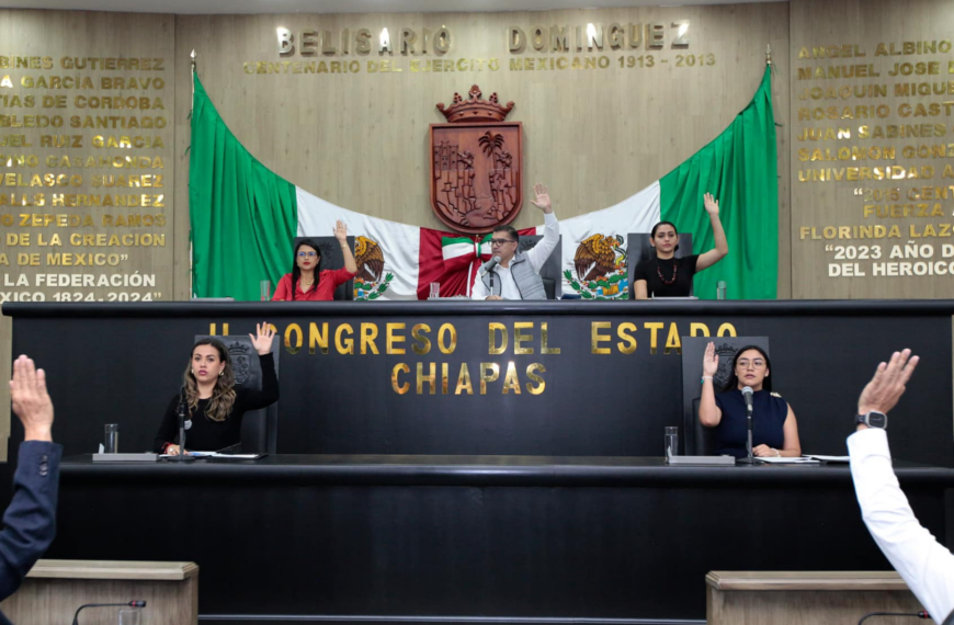 Por orden de SCJN, el Congreso de Chiapas despenaliza aborto hasta las 12 semanas