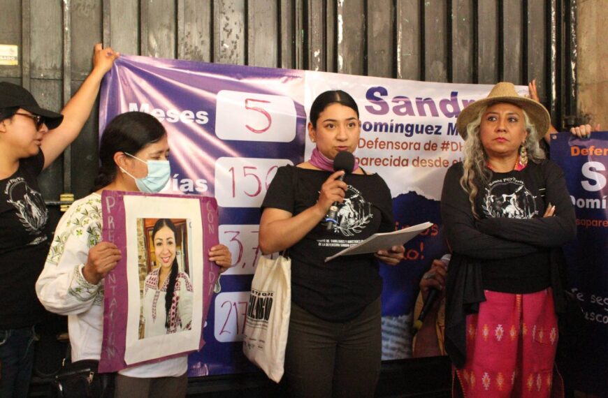 «Su ausencia duele e indigna»: familiares de Sandra Domínguez a 5 meses de su desaparición