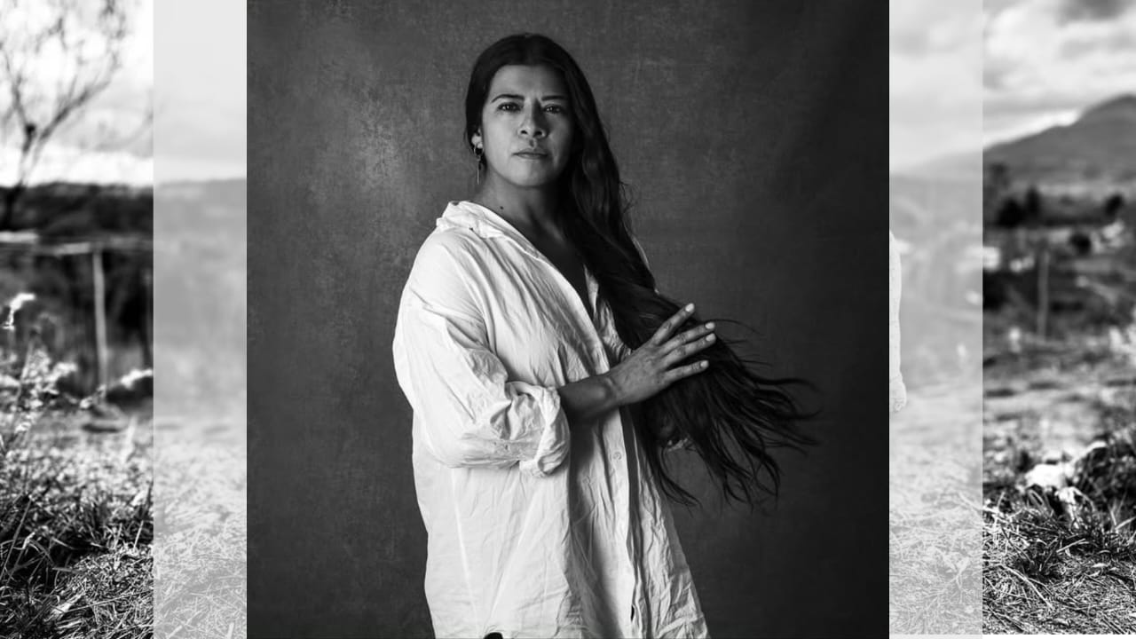 Isabel Sánchez Salgado, artista oaxaqueña con su obra Las Trapecistas capta esencia del 8M