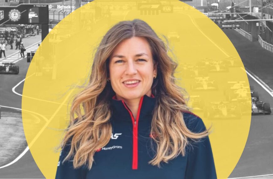 Laura Müeller, pasa a la posteridad como la primera ingeniera de pista de la F1