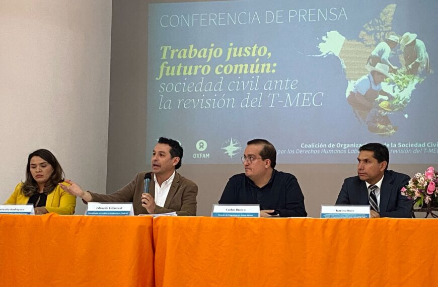 Plantean combatir desigualdad laboral que afectaría a mujeres, por revisión T-MEC
