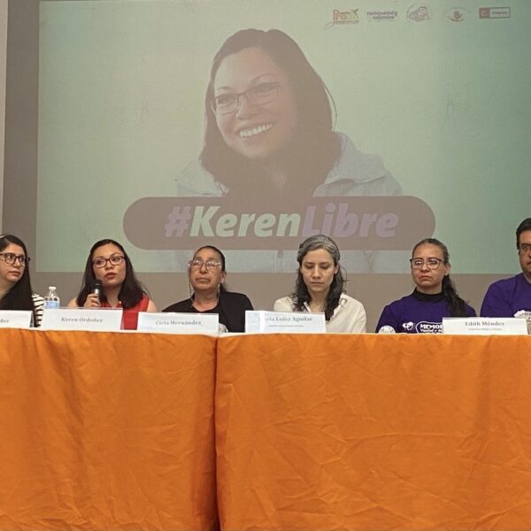 Keren Ordóñez recupera su libertad, pero la lucha por la justicia continúa