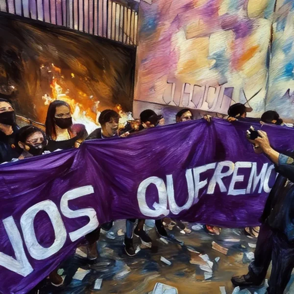 “Quemarlo todo”, metáfora feminista que representa la desesperación y rabia ante la violencia e impunidad