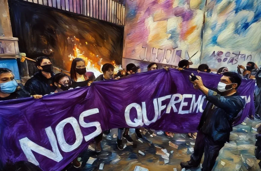 “Quemarlo todo”, metáfora feminista que representa la desesperación y rabia ante la violencia e impunidad