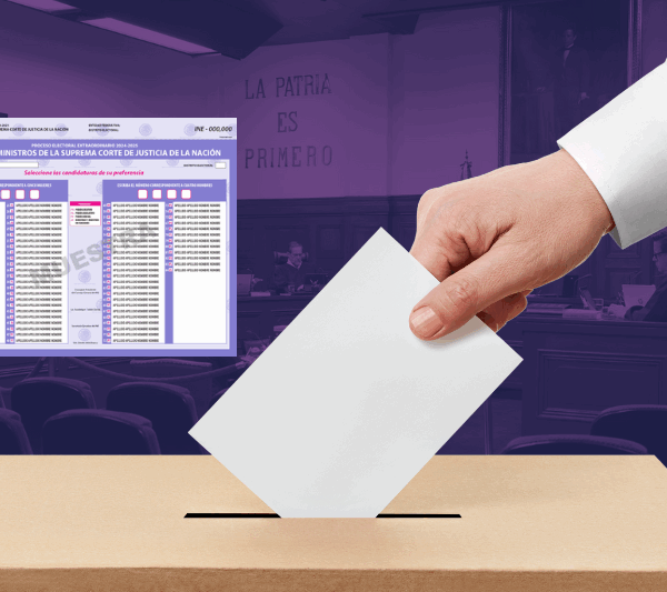Boleta morada para elegir Suprema Corte. Analista política Viri Ríos evalúa candidaturas