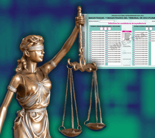 Boleta verde para elegir al Tribunal de Disciplina Judicial. Analista política Viri Ríos evalúa candidaturas
