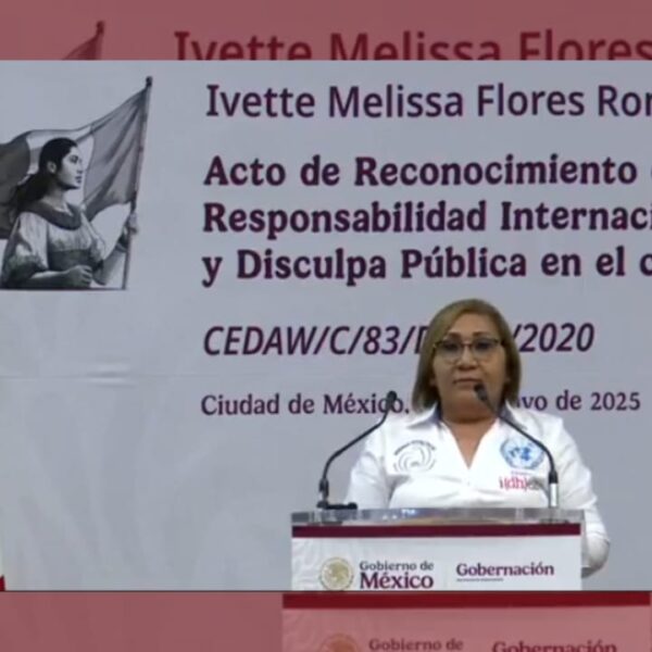 Estado mexicano se disculpa por desaparición forzada de Ivette Melissa Flores Román en 2012