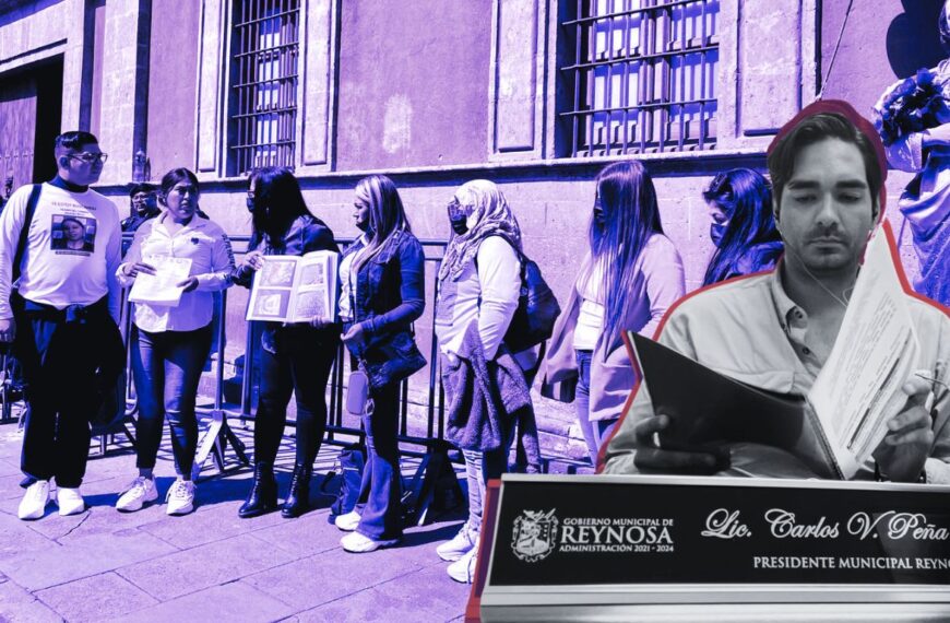 «Reynosa es un panteón clandestino»: Buscadoras exigen respuestas al alcalde Peña