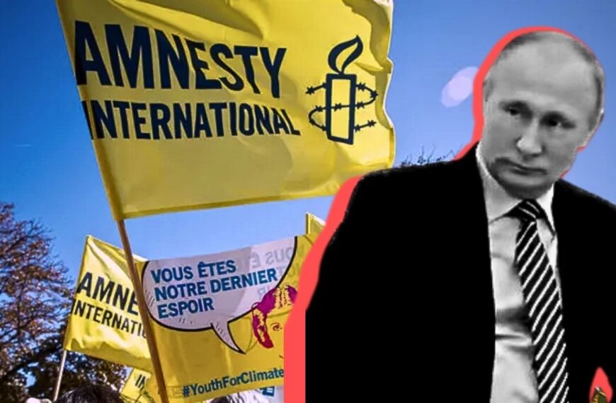 Rusia califica de «indeseable» a Amnistía Internacional; organización acusa criminalización