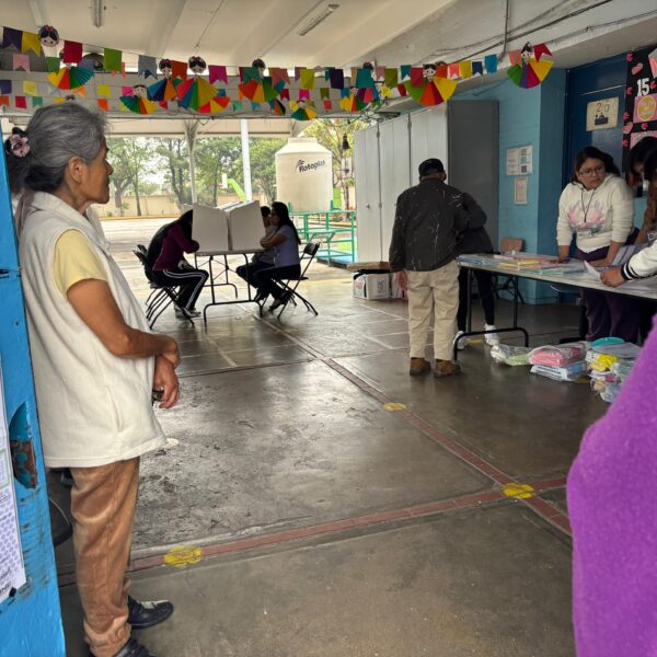 De tin marín de do…Crónica en CDMX. El voto a ciegas