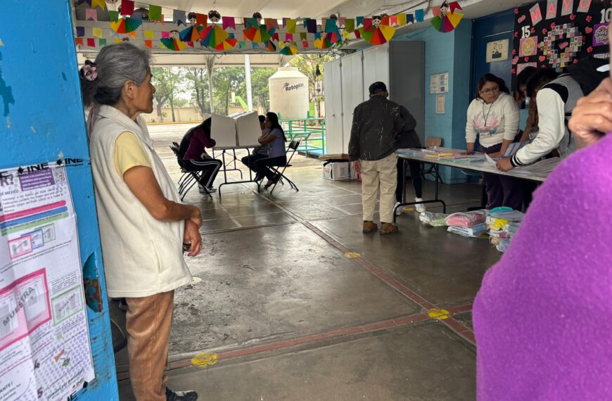 De tin marín de do…Crónica en CDMX. El voto a ciegas