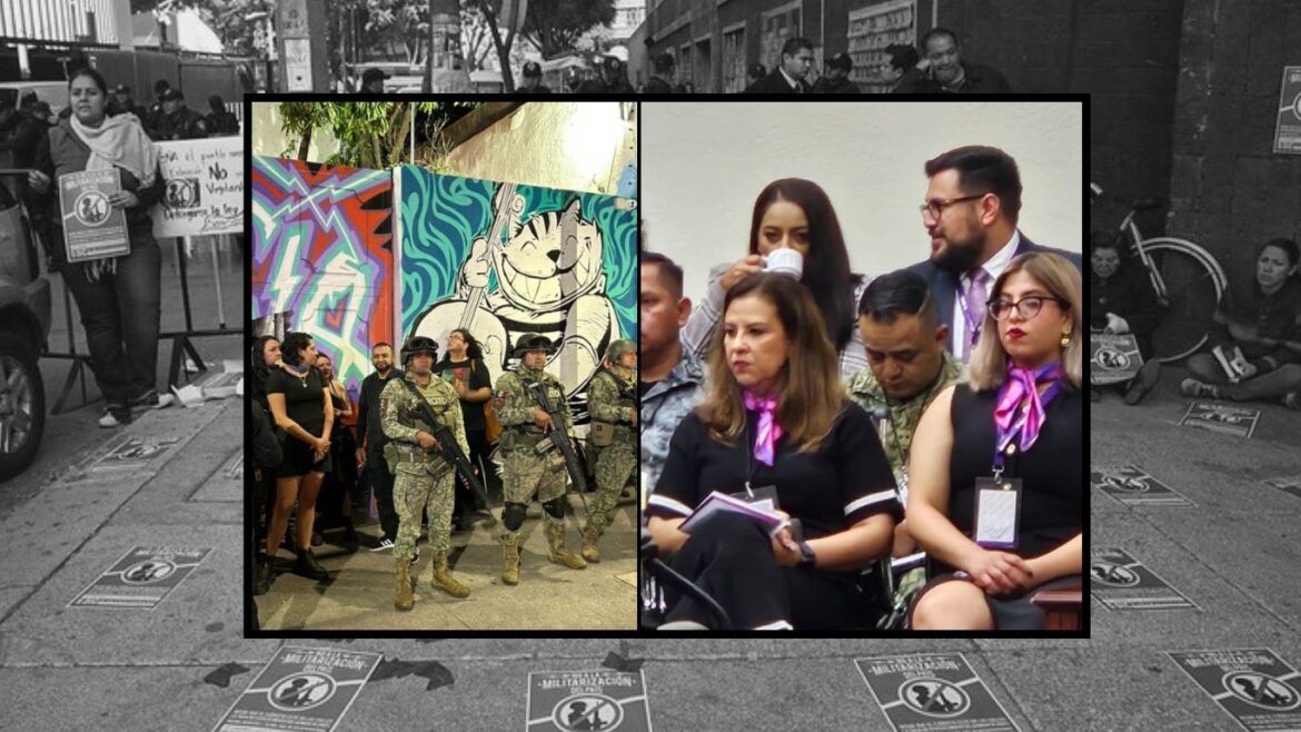 militares en el foro alicia y en el INE los mensajes a la ciudadania