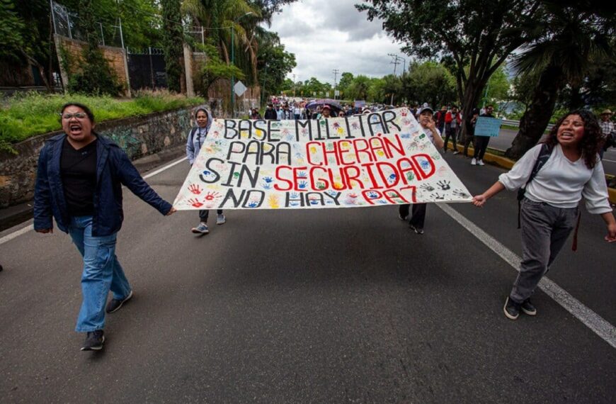 Ahora fue Cherán. Delincuencia organizada amenaza comunidades indígenas de norte a sur del país