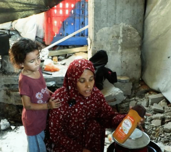 Hambruna en Gaza desata presión internacional. Mujeres e infancias saturan hospitales y centros comunitarios