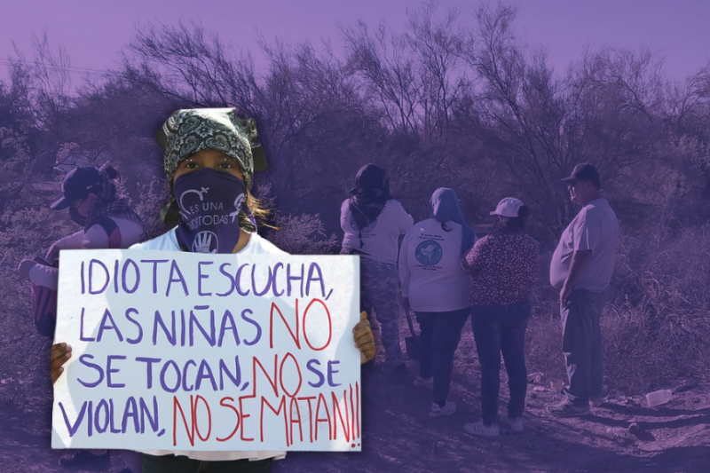 Colectivas denuncian abandono del Estado ante feminicidio múltiple en Sonora
