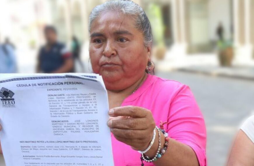 En Zapotitlán, Oaxaca desaparecen poderes para evitar sanción a violentadores de la presidenta municipal