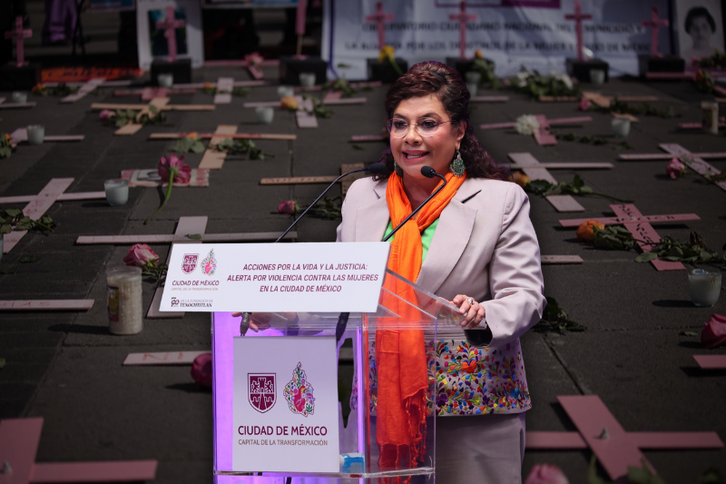Defensoras denuncian ausencia de diálogo en estrategia de Clara Brugada para reforzar Alerta de Género