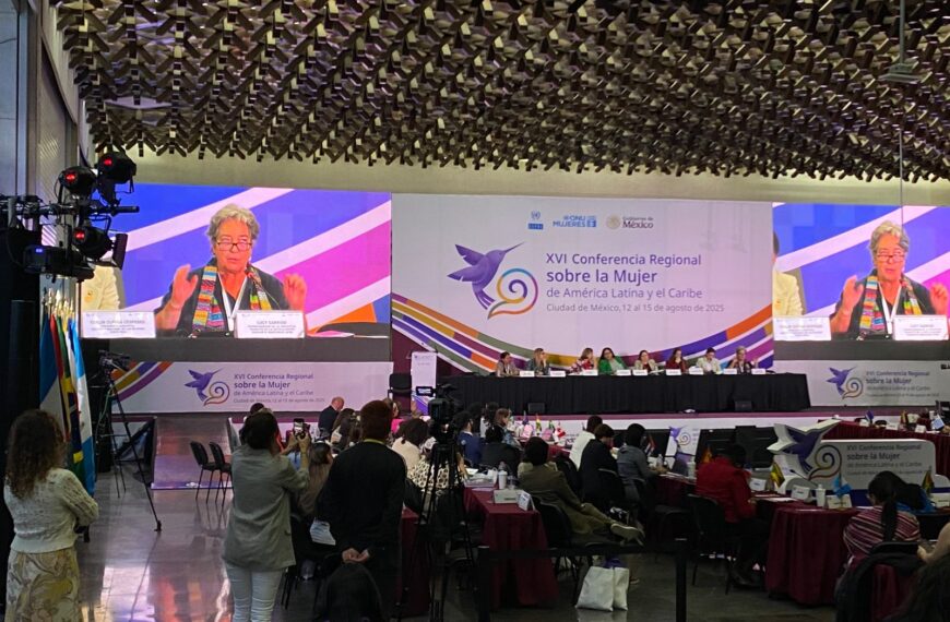 Los cuidados en la XVI Conferencia Regional sobre la Mujer de ALyC